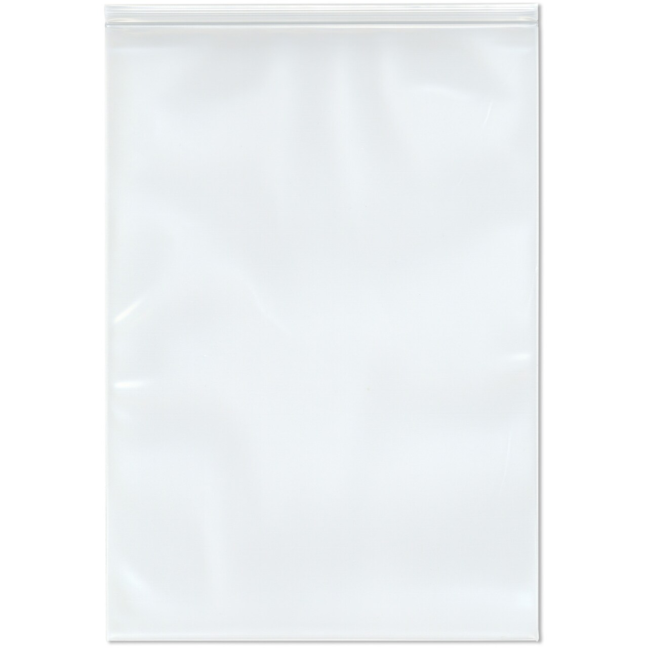 Plymor 14" x 20" (Pack of 50), 6 Mil Industrial Duty Zipper Reclosable Plastic Bags
